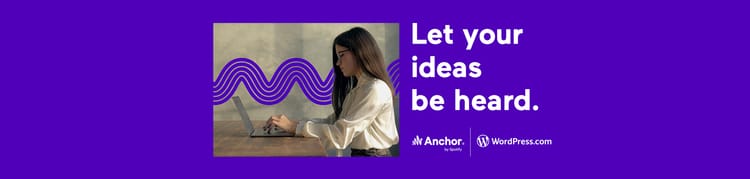 WordPress has partnered with Anchor